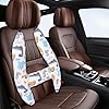 2PCS h Shaped Travel Pillow for car - Travel Neck Rest car seat Pillow for Children Sleeping - Baby Toddler car Sleeping Pillow - Children Sleep headrest Pillow - Soft