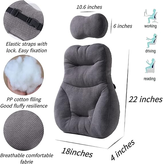 ComfyBack Premium Lumbar Support Pillow